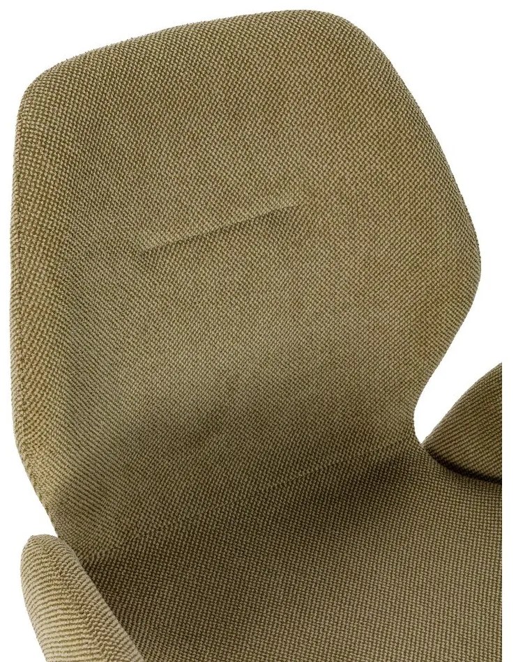 Зелени тапицирани трапезни столове в комплект 2 бр. Ansu – Marckeric