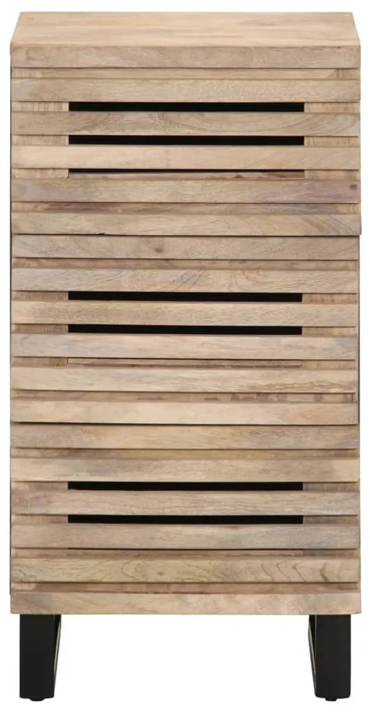 377552 vidaXL Бюфет, 40x34x75 см, мангово дърво масив