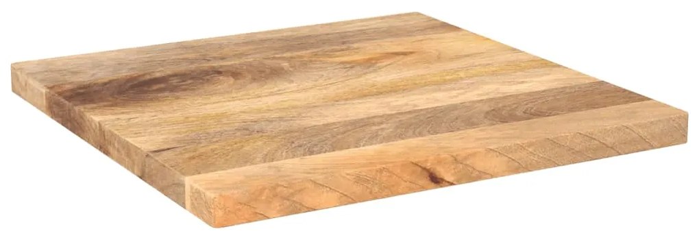 371521 vidaXL Плот за маса, 50x50x3,8 см, квадратен, манго масив