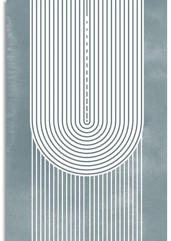 Картина на платно – Бохо дъга Mid-Century