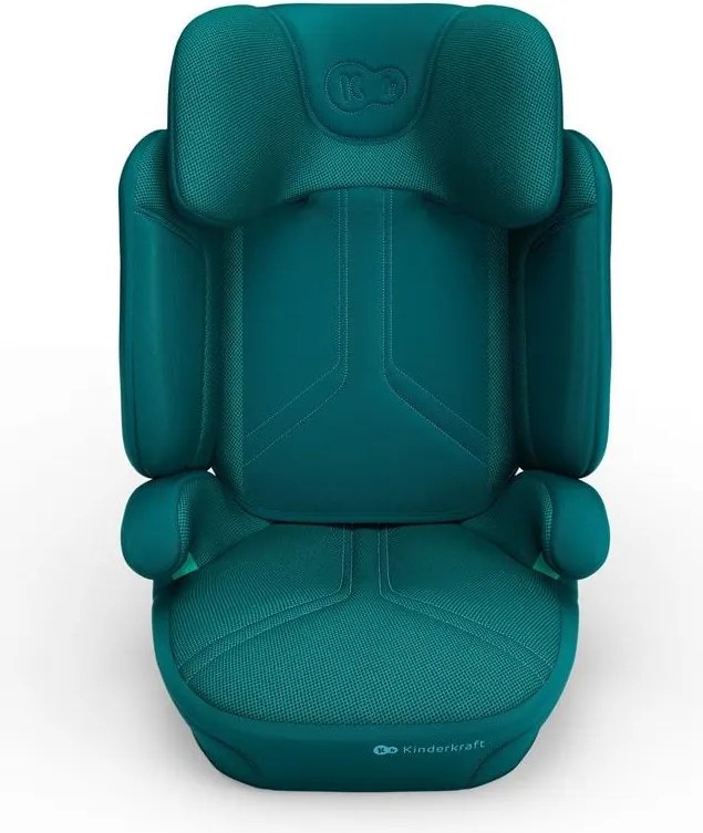 KINDERKRAFT - Сгъваемо детско столче за кола XPAND 2 PRO 100-150 cm тюркоазено