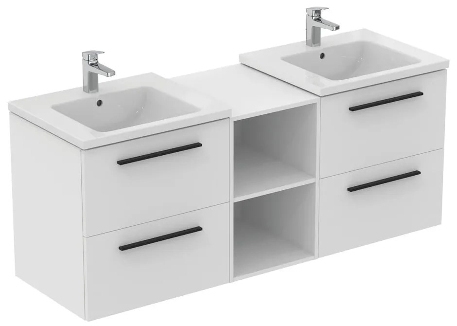 Бял стенен шкаф за мивка 60x63 cm i.Life B – Ideal Standard