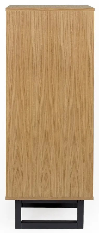 Комод с чекмеджета от дъб Camden Diamond, 40 x 123 cm - Woodman