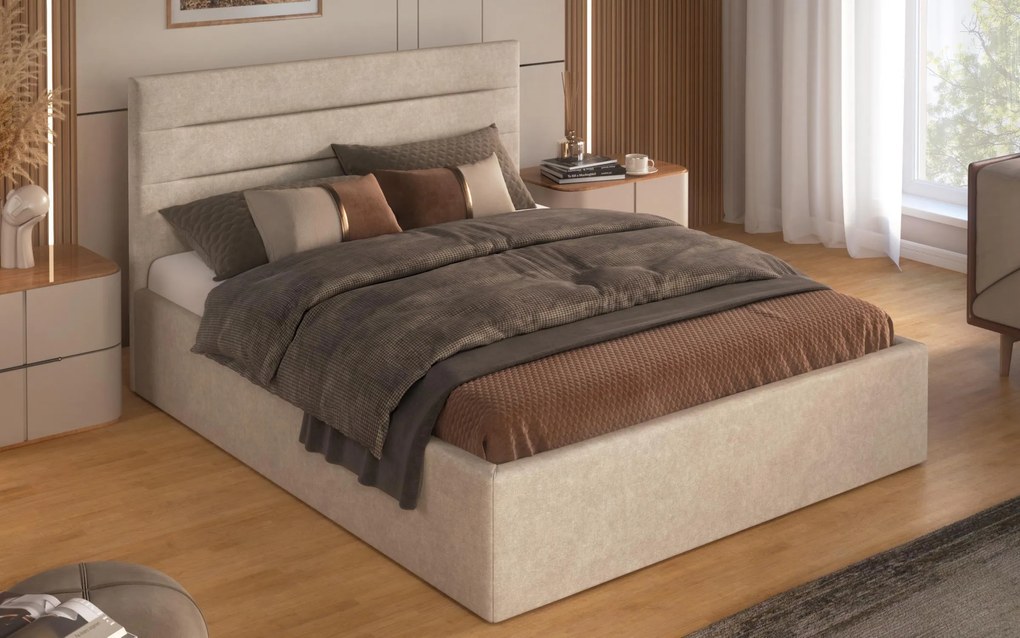 Тапицирана спалня за матрак 160/200 Арида