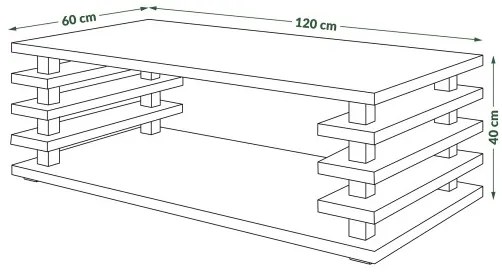 ПОРТО Бял гланц - МОДЕРНА ХОЛНА МАСА С ЛАМЕЛИ 2в1 С КОЛЕЛА/КРАКА