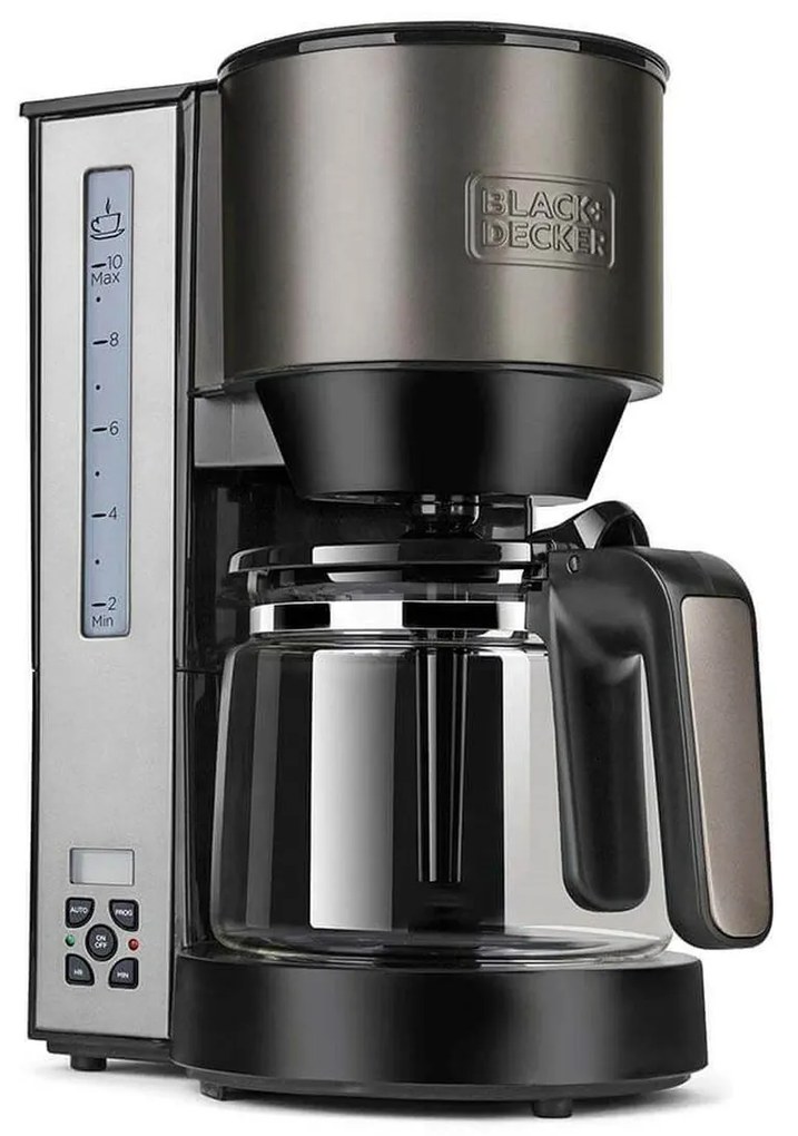 Суперавтоматична кафемашина Black &amp; Decker ES9200020B                      Черен Сребрист 1000 W