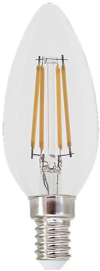 RABALUX Филаментна LED крушка, E14 C37, 4W, 500lm, 2700K - 79046
