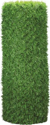 Плетена оградна мрежа модел Grass Green 1.5 x 10м