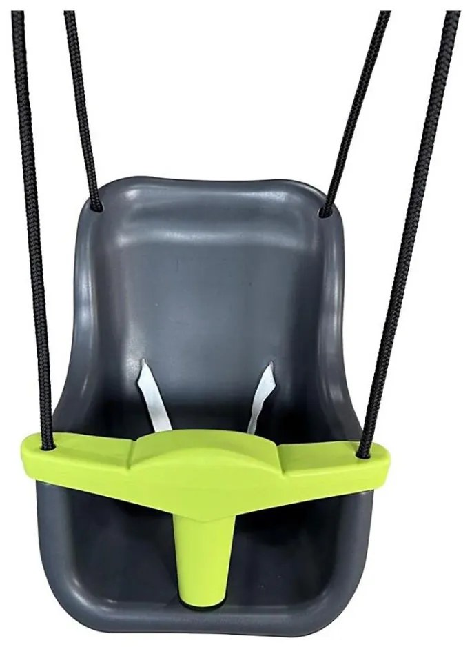 2Kids Toys - Детски пластмаса люлка сив/зелен