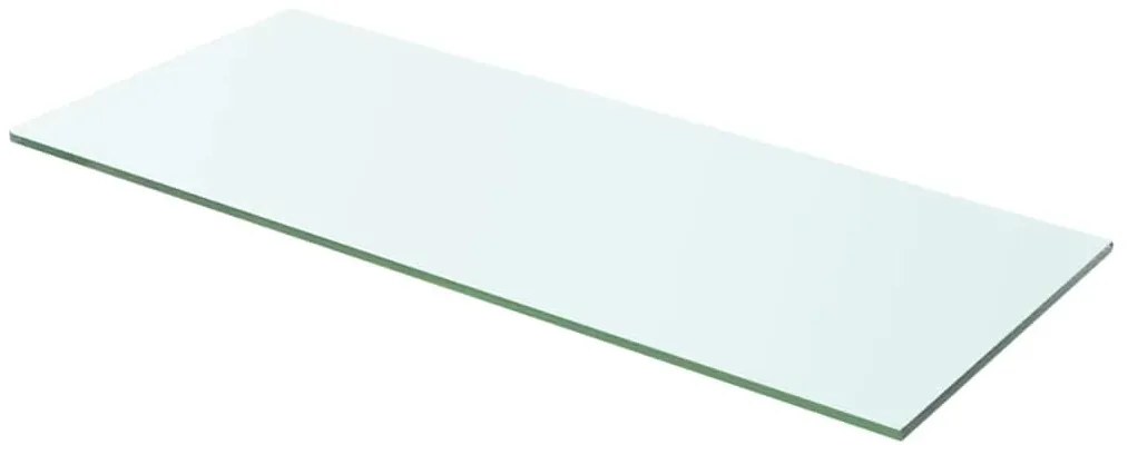 3051564 vidaXL Рафтове, 2 бр, панели прозрачно стъкло, 60x20 см