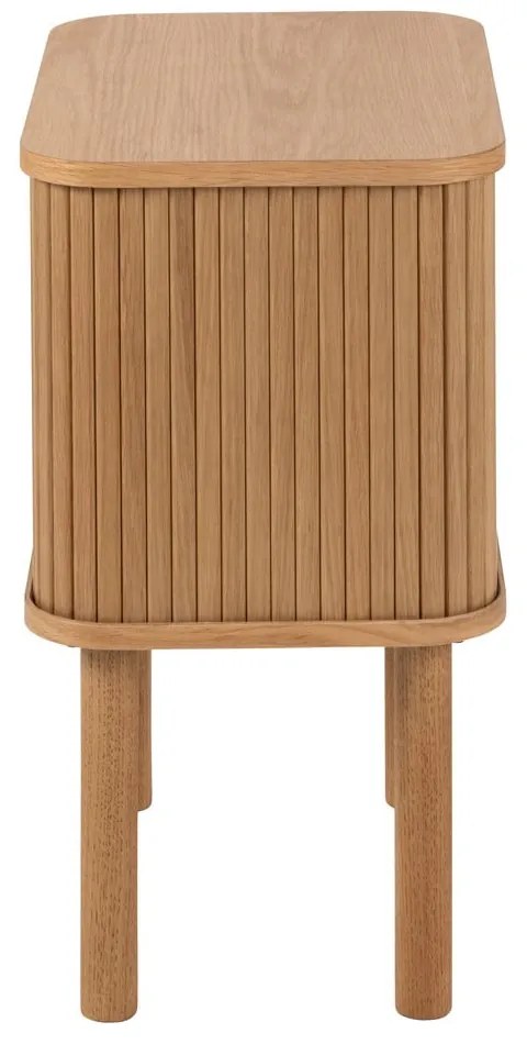 Нощно шкафче от дъб в естествен цвят Langley – Actona
