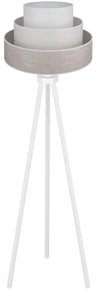 Brilagi - Лампион ALASKA LUNETA 1xE27/15W/230V сив/кремав