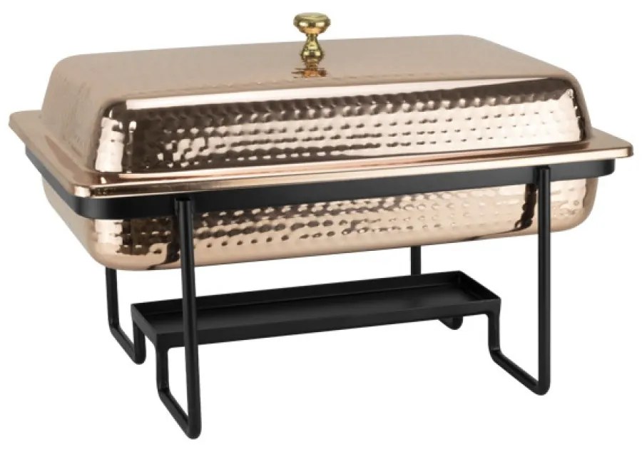 Horecano - Бен Мари с релеф и медно покритие 1/1GN 55x35см 8л CHARM-(SG-84465(D)