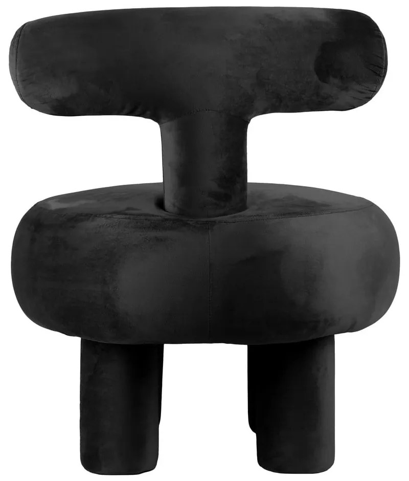 Черно кадифено кресло Abrazo – Leitmotiv