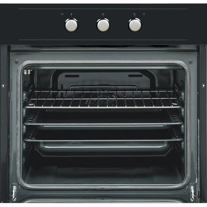Фурна за вграждане Sharp K-50M22BL2, 65 л, Клас А, Механично управление, Мултифункционална, 8 програми, Черен