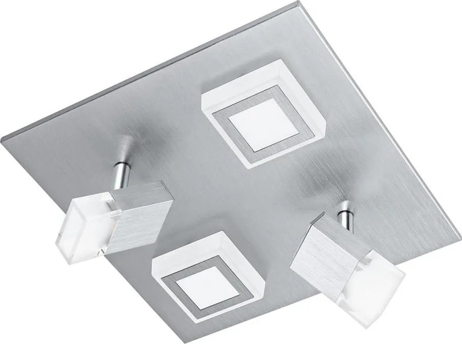 Eglo 54985 - LED точково осветително тяло LED/19,6W/230V 27x27 cm матов хром