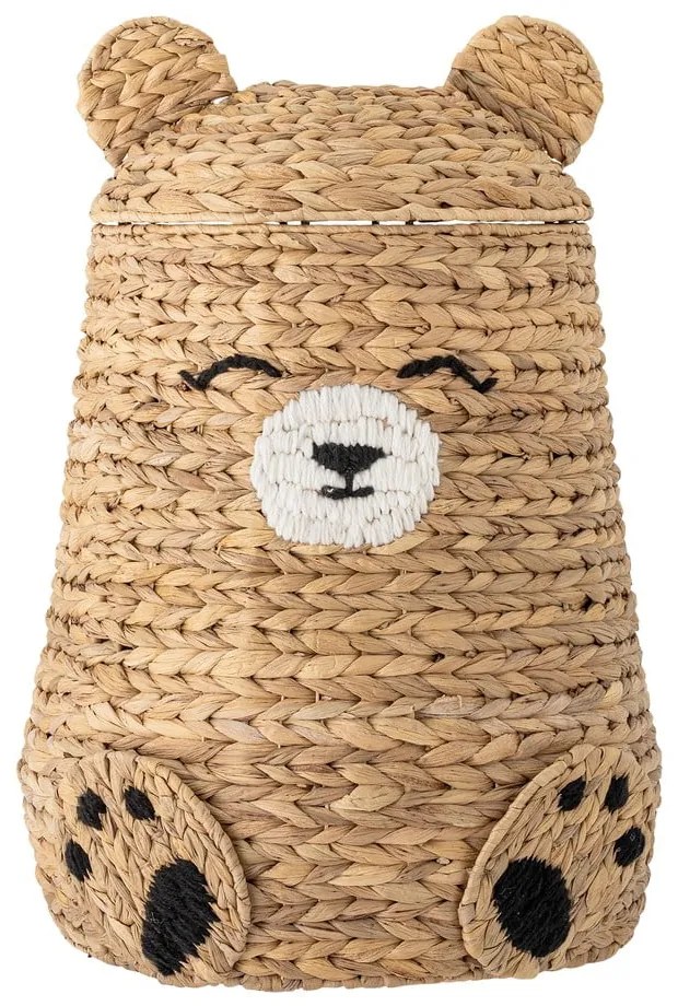 Детска кошница за играчки от воден зюмбюл в естествен цвят ø 40x57 cm Timone – Bloomingville Mini