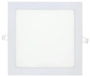 LED Лампа за окачен таван SQUARE LED/18W/230V 4200K 22x22 см бял