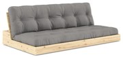 Сив разтегателен диван 196 cm Base – Karup Design