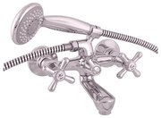 RAV Slezák MK154.5/1 - Комплект за вана със смесител MORAVA, лъскав хром