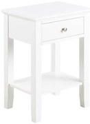 Нощно шкафче LARA бяло
