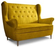 Жълт диван 150 cm Aros – ELTAP