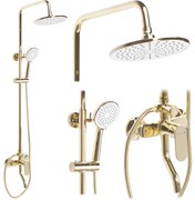 Комплект за душ REA SALTON GOLD