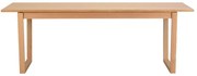 Естествена трапезна маса в дъбов декор , 215 x 96 cm Colonsay - Rowico