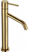 Mexen Rumba висок златен смесител за мивка - 73510-50