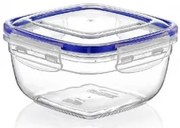 Dunya - Пластмасова кутия квадратна 1,5л 17,3х17,3х9,8см(30104)