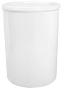 Horecano - Меламинов буркан бял CROCK 1л 3х13х10.5см (207101IV)