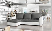 Ъгъл диван Julie-White - Gray