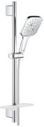 Душ гарнитура, 26584000, с тръбно окачване и 3 струи