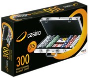 Cayro - Луксозно куфарче с 300 чипа за покер, 115 гр DR300