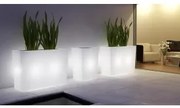 Teraplast - Кашпа с осветление SCHIO CASSA ALTA L.LUCE OUTDOOR 50 NEUTRO
