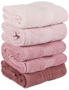 Комплект от 4 кърпи Powder, 70 x 140 cm Rainbow - Foutastic