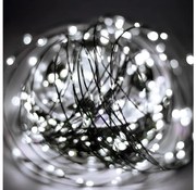 LED външен коледен гирлянд 1500xLED/230V, 8 режима, 153 m, IP44, студено бяло + дистанционно управление
