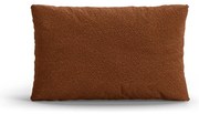 Теракотена възглавница за диван от букле Poppy – Micadoni