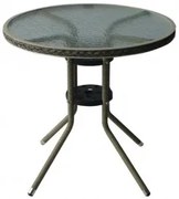 San Valente - Градинска кръгла маса 4125В - Сиво беж