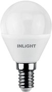 Лампа LED InLight E14 G45 5.5W 3000K