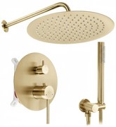 Душ система за вграждане Rea Foss Clif Brush Gold + BOX