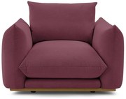 Кресло в цвят бордо Ernest – Bobochic Paris
