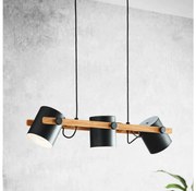 Eglo 43517 - Полилей на кабел HORNWOOD 3xE27/60W/230V