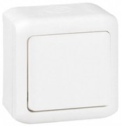 Legrand 782360  Еднополюсен ключ 10А Forix бял IP44 - 782360 