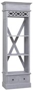 337086 vidaXL Висок шкаф, 60x30x175 см, махагоново дърво масив