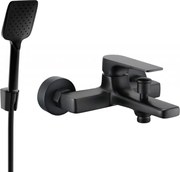 Mexen Lynx R62 батерия за вана с душ комплект, черен - 74593R62-70