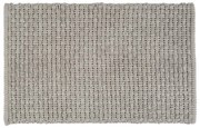 Сив текстилен килим за баня 50x80 cm Ecoli – Wenko