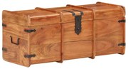 289643 vidaXL Ракла за съхранение, 90x40x40 см, акациево дърво масив
