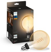 LED Димируема крушка Philips Hue WHITE FILAMENT G125 E27/7W/230V 2100K