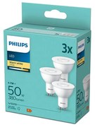 К-кт 3бр. LED крушки Philips GU10/4,7W/230V 2700K